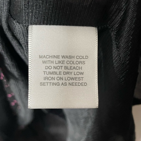 WORTHINGTON Fit N Flair Floral Dress With Polka Dot Bottom Size 14 - Picture 6 of 8